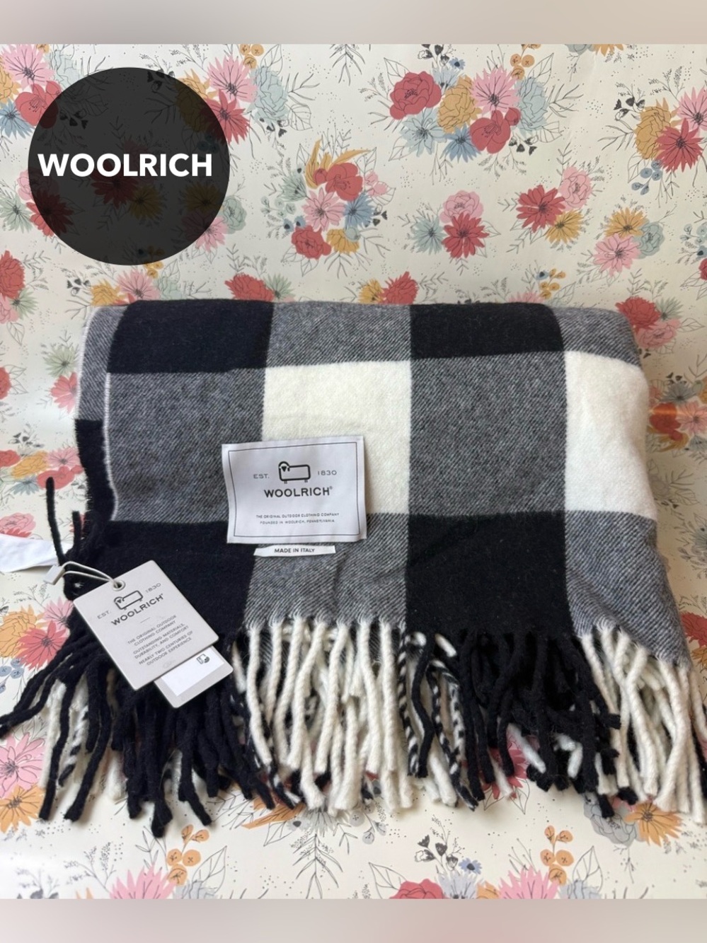 Woolrich Buffalo Check Blanket